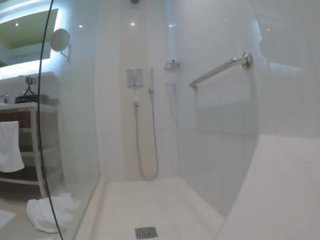 Grandma's amazing body in the shower