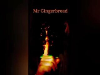 Mr gingerbread puts núm vú trong putz lỗ thủng sau đó fucks bẩn mẹ tôi đã muốn fuck trong các ass